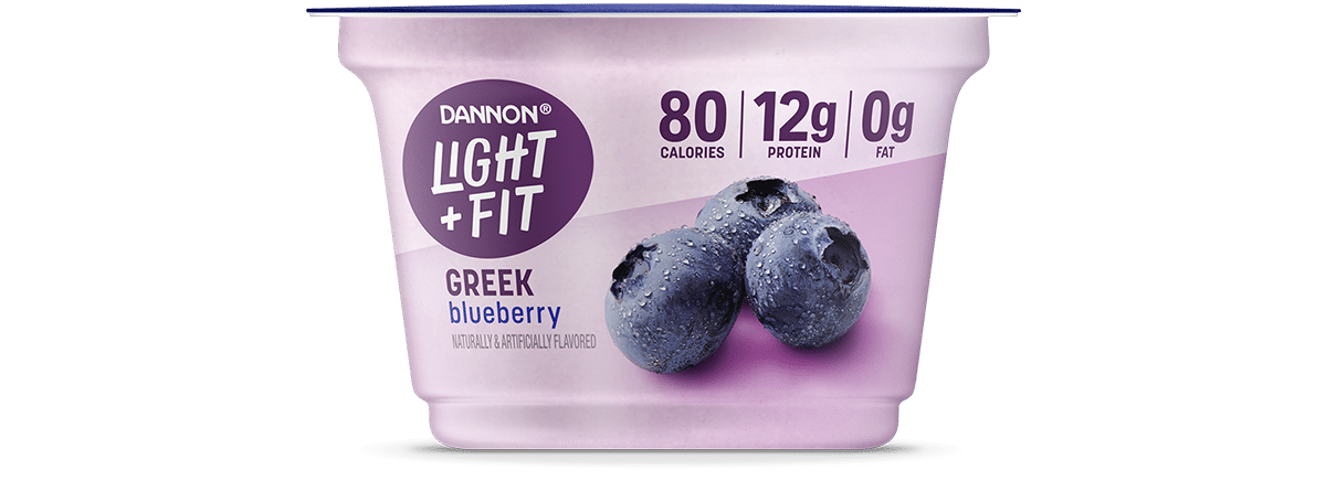 Light + Fit Blueberry Nonfat Greek Yogurt