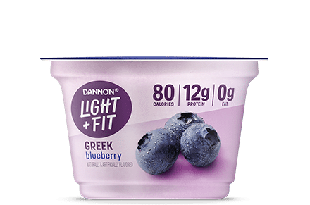Light + Fit Blueberry Nonfat Greek Yogurt