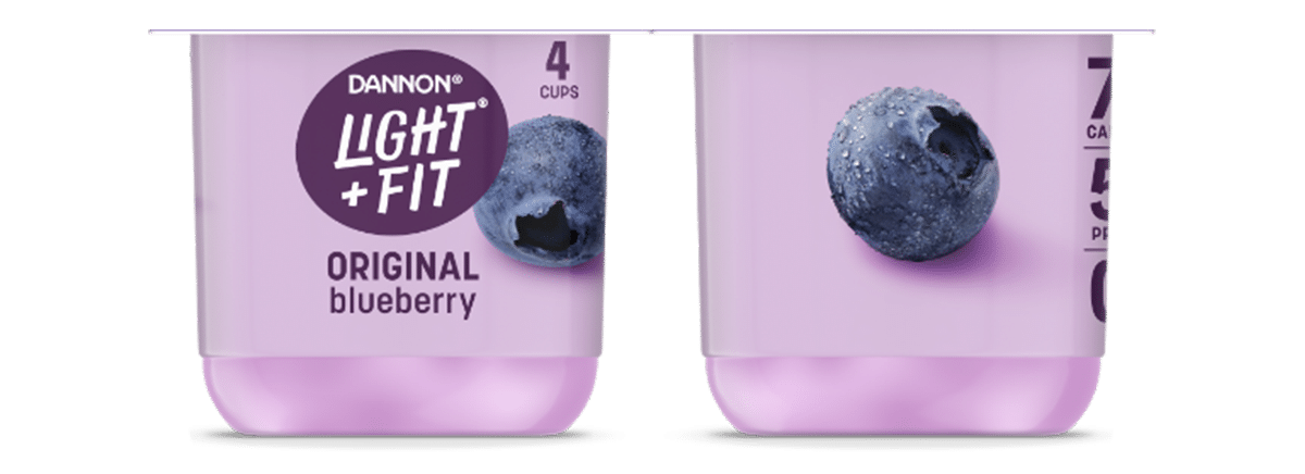 Light + Fit Blueberry Nonfat Yogurt