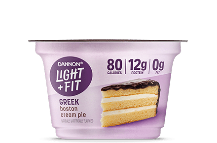 Light + Fit Boston Cream Pie Nonfat Greek Yogurt
