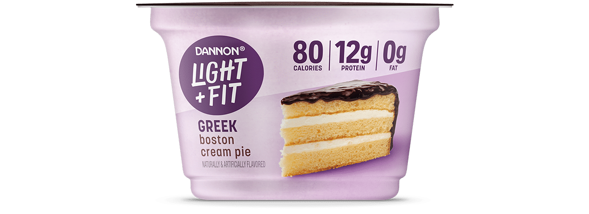 Light + Fit Boston Cream Pie Nonfat Greek Yogurt