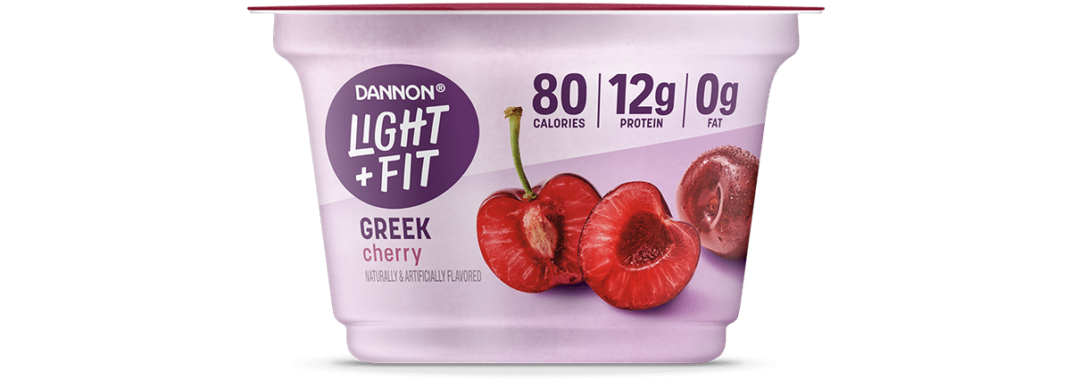 Cherry Nonfat Greek Yogurt Light Fit