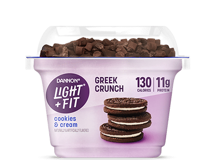 Light + Fit Cookies & Cream Greek Crunch