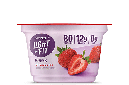 Light + Fit Strawberry Nonfat Greek Yogurt