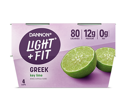 Light + Fit Key Lime Nonfat Greek Yogurt