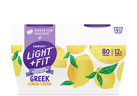 Light + Fit Lemon Cream Nonfat Greek Yogurt