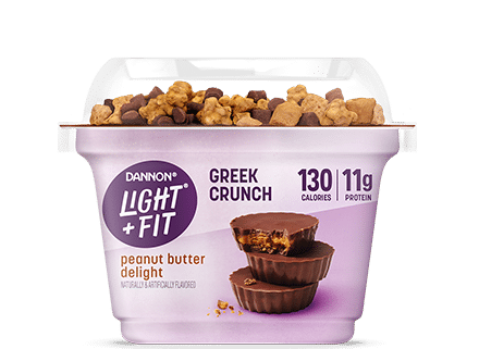 Light + Fit Peanut Butter Delight Greek Crunch