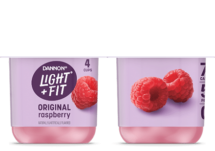 Light + Fit Raspberry Nonfat Yogurt