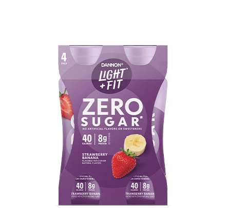 Light + Fit Strawberry Banana Zero Sugar Smoothie