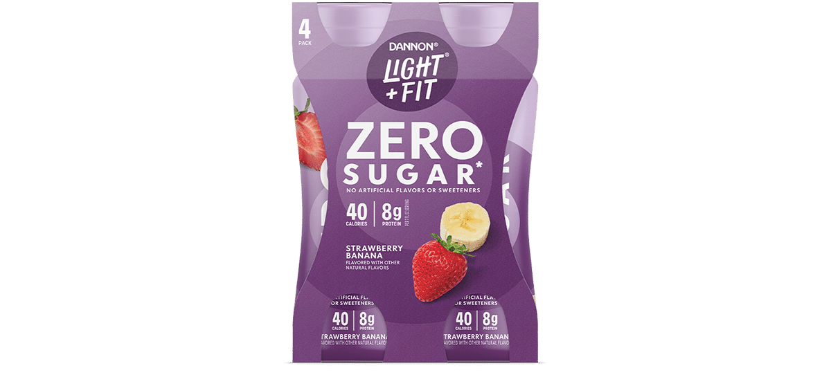 Light + Fit Strawberry Banana Zero Sugar Smoothie