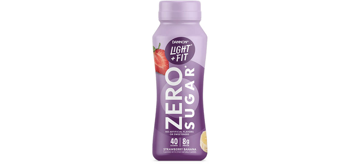 Light + Fit Strawberry Banana Zero Sugar Smoothie