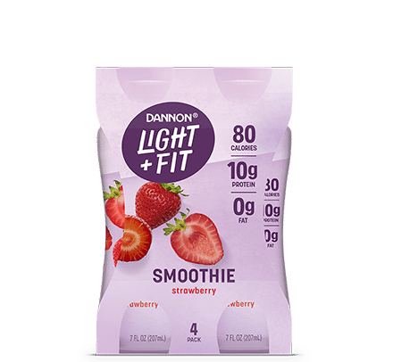 Light + Fit Strawberry Smoothie