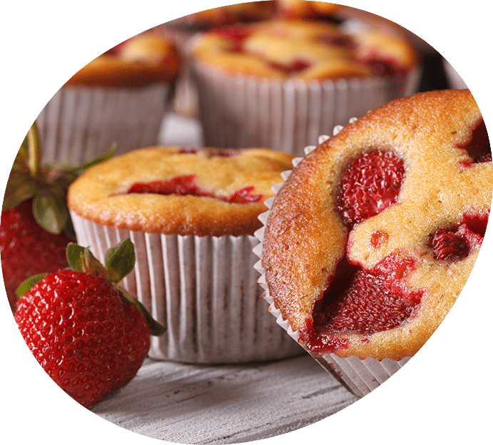Strawberry Yogurt Muffins Recipe