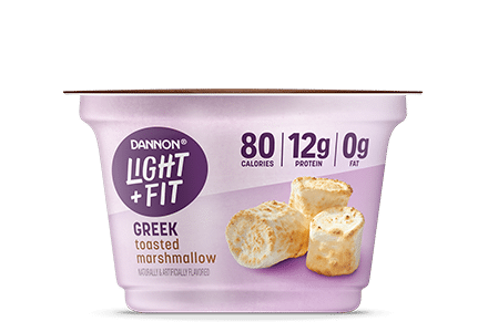 Light + Fit Toasted Marshmallow Nonfat Greek Yogurt