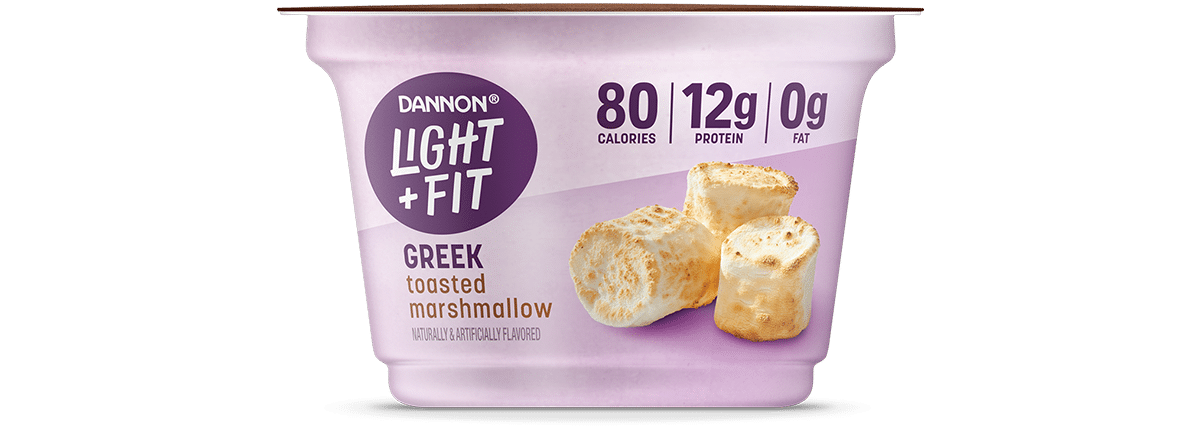 Light + Fit Toasted Marshmallow Nonfat Greek Yogurt