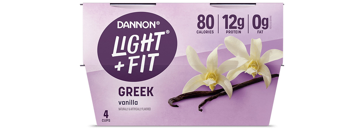 Vanilla Nonfat Greek Yogurt Light Fit