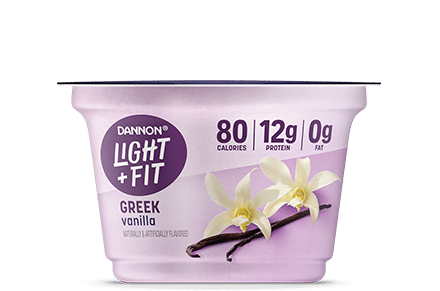 Light + Fit Vanilla Nonfat Greek Yogurt