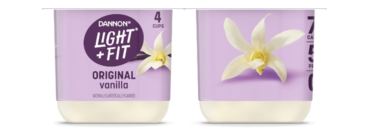 Light + Fit Vanilla Nonfat Yogurt