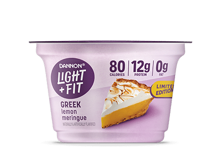 Light + Fit Lemon Meringue Nonfat Greek Yogurt