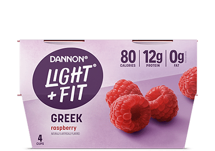 Light + Fit Raspberry Nonfat Greek Yogurt