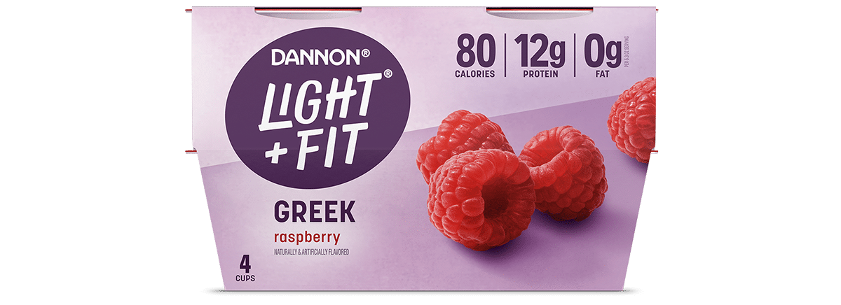 Light + Fit Raspberry Nonfat Greek Yogurt