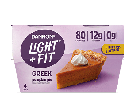 Light + Fit Pumpkin Pie Greek Yogurt