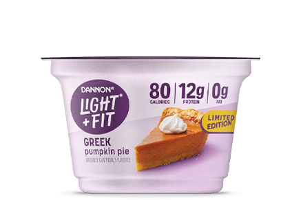 Light + Fit Pumpkin Pie Greek Yogurt
