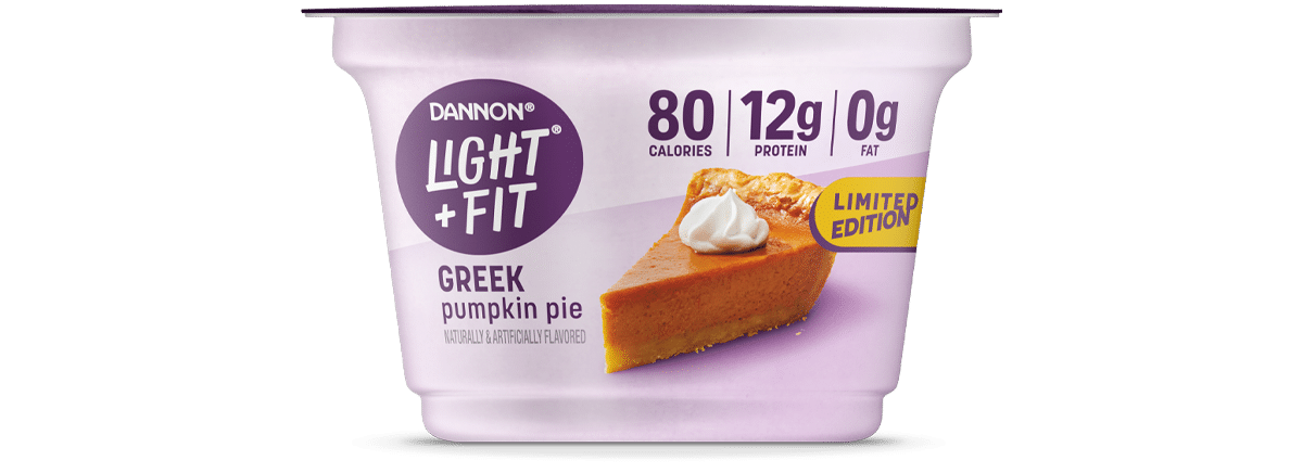 Light + Fit Pumpkin Pie Greek Yogurt