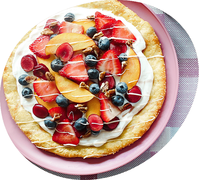 Easy Dessert Pizza Recipe