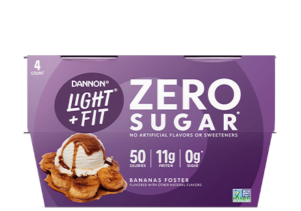 Zero Sugar Bananas Foster Light + Fit