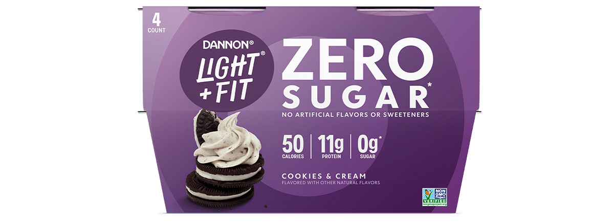 Zero Sugar Cookies & Crème Light + Fit