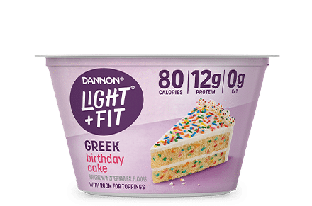 Light + Fit Birthday Cake Nonfat Greek Yogurt 5.3oz